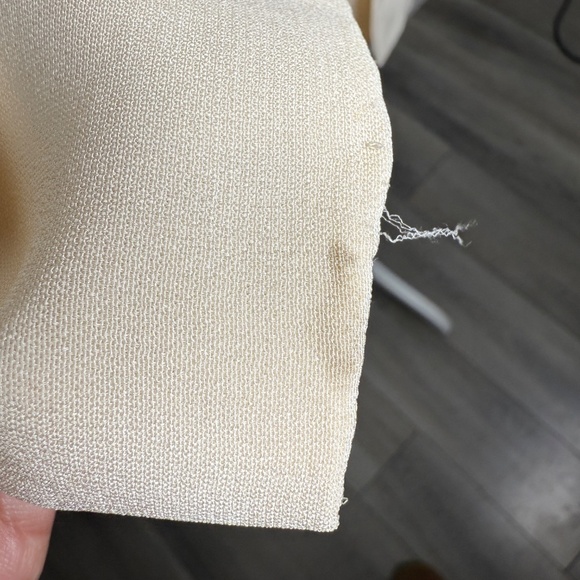 Giorgio Armani Ivory Cream Blazer with shoulder pads -cp - Picture 8 of 11